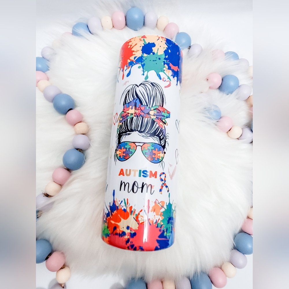 Autism Momma Tumbler